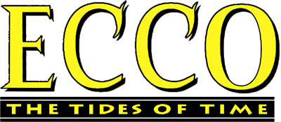Ecco: The Tides of Time logo for Sega Mega Drive